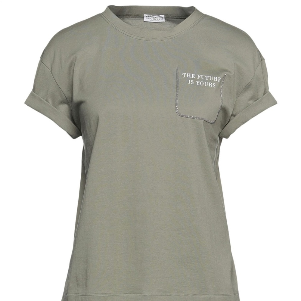 BRUNELLO CUCINELLI The Future is Yours tee